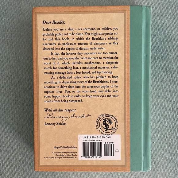 3 Lemony Snicket Books The Grim Grotto The Hostile Hospital Carnivorous Carnival - Picture 3 of 8